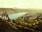 An old photo that has been colorized of the city of Remagen, south of Cologne (Photo from Flikr)