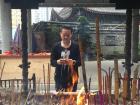 Health and wealth to all my family and friends. Visited an ancient temple in Chongqing.