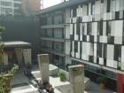 The courtyard outside my academic building
