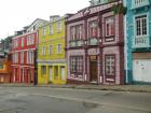 Colorful buildings in Valparaíso