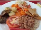 A tropical climate means a lot of locally grown fruits and vegetables to eat!