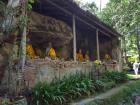 Hidden in the jungle, Wat Phalad is home to beautiful prayer sites