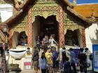 Tourists from all over the world visiting Doi Suthep