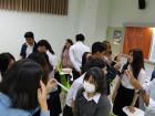 A speaking activity in English class