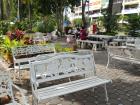 A nice place to sit and talk on campus