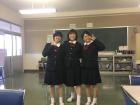 Students stopped by to hang out after school