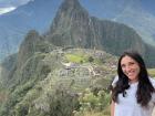 I visited Machi Picchu, an Incan city high in the Peruvian Andes