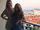 My friend Julie and I wanted to capture the beautiful view from our hotel in the Basque Country!