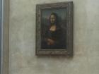 My first time seeing the Mona Lisa!