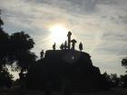 Park Güell offers many panoramic views of the city