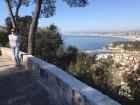 Scenic overlook of Nice, France