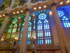 Inside of the Sagrada Familia