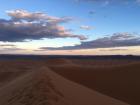 Desert views after the camel ride