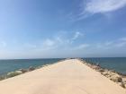 The beach in Tangier