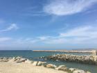 The beach in Tangier