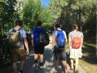 When walking in groups we tend to attract a lot of attention