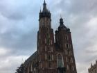 St. Mary's Church in the main square in Krakow, Poland!