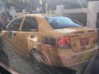 A taxi in Quito, Ecuador-- it looks newer here! 