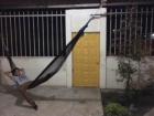 Have you ever seen a hammock hung inside like Mauro's?