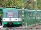 A picture of a typical metro in Budapest-- most of the time they are underground