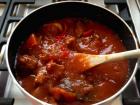 Some delicious goulash stew! My favorite!