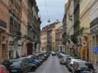 A picture of a typical street of apartment buildings in Budapest (123rf.com)