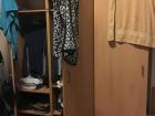 Here is a picture of our closets in the dorm room-- it is a decent amount of space