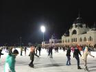 An ice skating rink near the central park of Budapest— popular for people of all ages, including kids! I saw a lot of kids skating. 