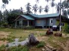 Houses are built on stilts to avoid flooding during monsoon season