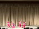 A team performs diabolo, a traditional Chinese yoyo at UMT's Mid-Autumn Festival