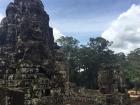 Angkor is home to many beautifully constructed temples; can you see the faces?