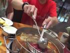 The process of making hot pot