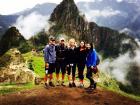 On top of the world at Machu Picchu, Peru