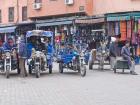 An example of local transportation in Marrakech
