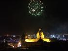 Fireworks over an old colonial city is a fantastic juxtaposition!