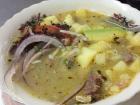 This typical soup is eaten regularly in Bogotá. Yum!
