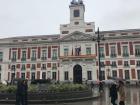 The middle of Madrid's building where people gather to celebrate New Year's Eve