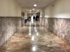 University hallways are modern at my school in Spain 