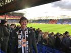 I went to the game with David, who is a huge fan of Newscastle