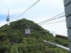 Cable cars are a great way to get to the top of a mountain