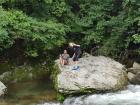 Camping with my host family
