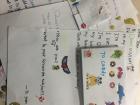 Pen pal project with the students