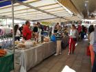 The market also had specialties of other French-speaking countries, such as this stall with Moroccan treats