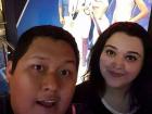 My friend Victoria and me when we visited the ABBA museum in Stockholm, Sweden two years ago