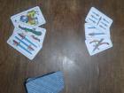 The cards for the game "truco" which is a common card game played in Argentina