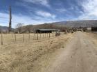 Dusty roads in Tafi del Valle leading into downtown. 