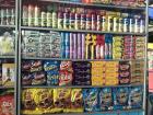 This wall of delicious cookies and crackers is just a small portion of the variety of food you can eat as you drink mate