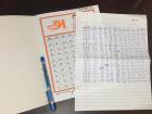 The Tamil alphabet has more that 270 letters, which means I have lots of memorization and writing practice to do