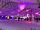 Beautiful ice skating rink 