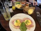 Happy Birthday to me! I love brunch, especially eggs, and this hit the spot